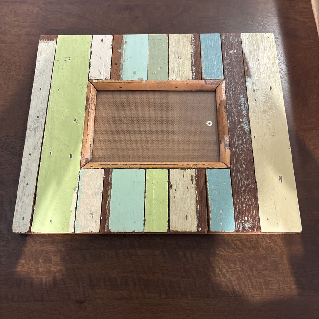 Wooden Multi-Colored Picture Frame SMALLS