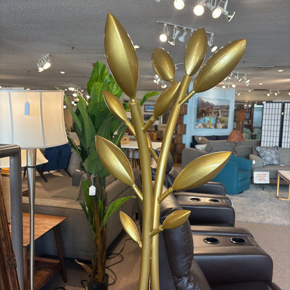 Gold Finished Branch Shaped Coat Rack SMALLS