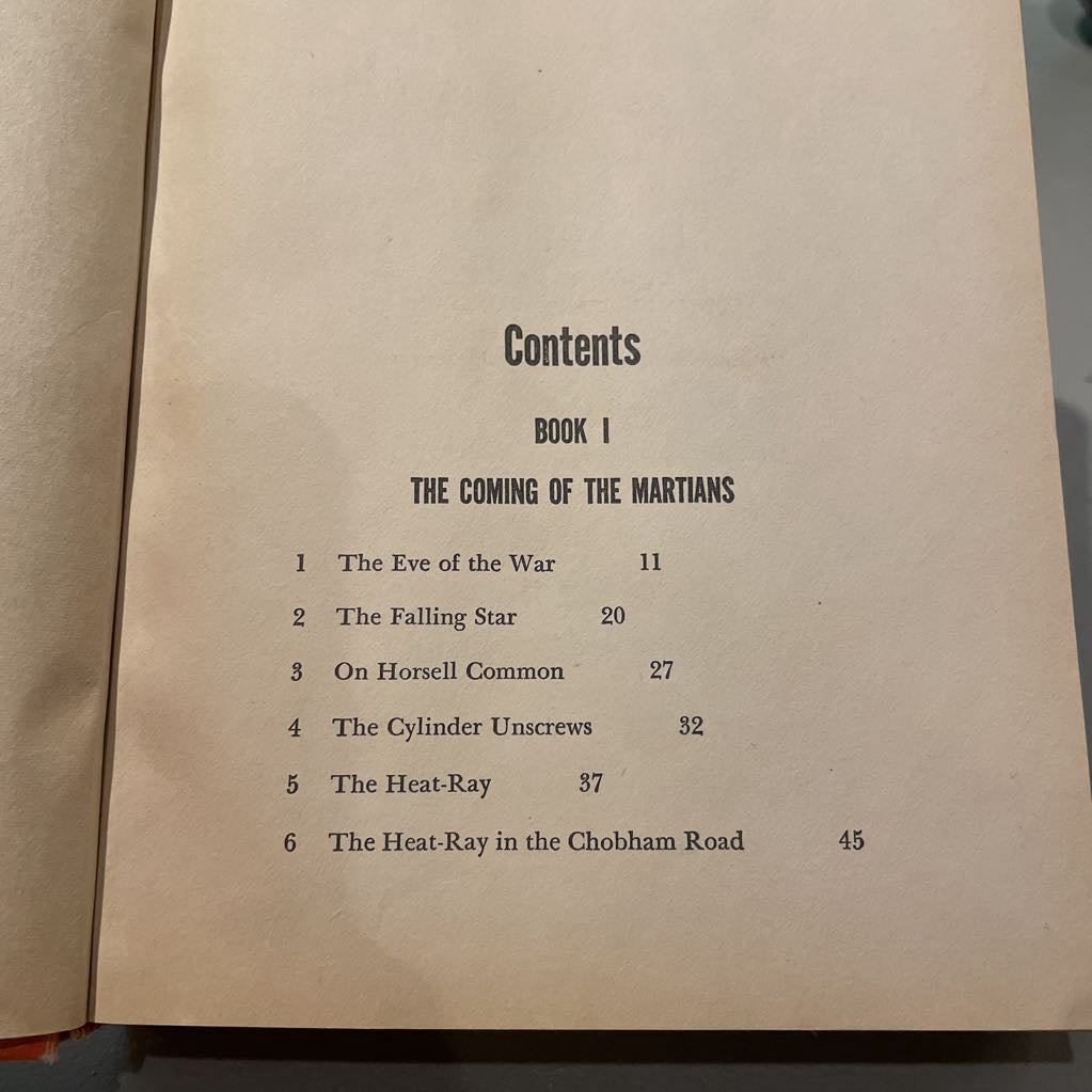 The War of the Worlds 1964 Whitman Hardcover