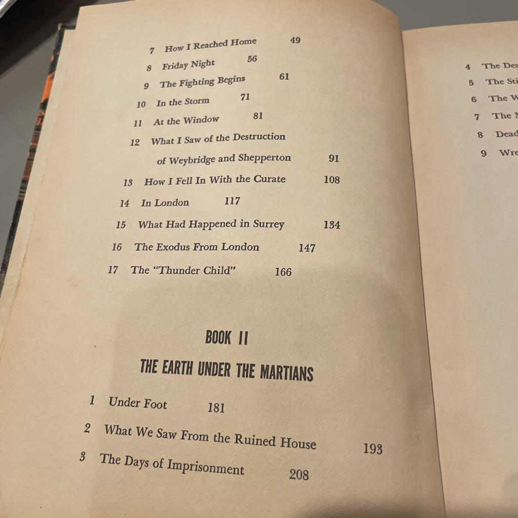 The War of the Worlds 1964 Whitman Hardcover