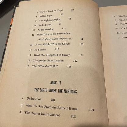The War of the Worlds 1964 Whitman Hardcover