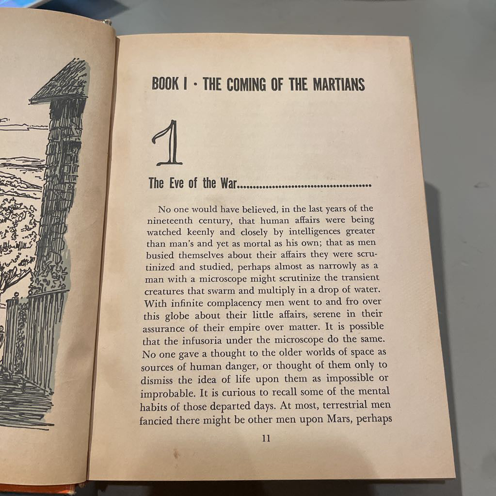 The War of the Worlds 1964 Whitman Hardcover