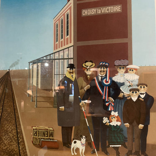 "Choisy La Victoire" Jan Balet Signed Numbered Lithograph ART
