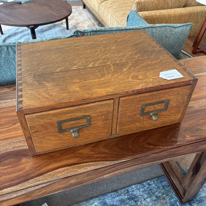 Antique Card Box by "Wagemaker" UNIQUE FINDS