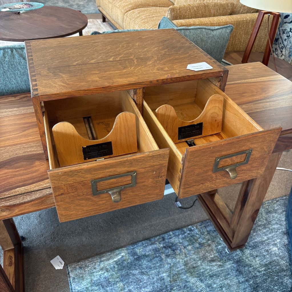 Antique Card Box by "Wagemaker" UNIQUE FINDS