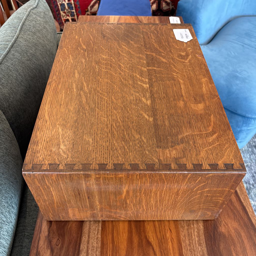 Antique Card Box by "Wagemaker" UNIQUE FINDS