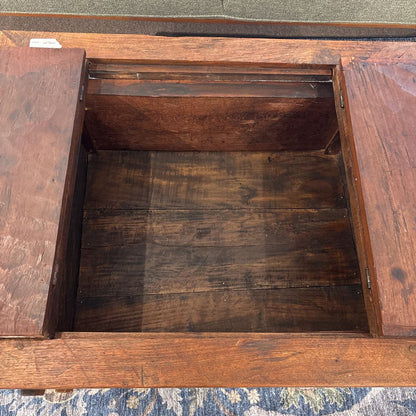 Rustic Wood Coffee Table Trunk
