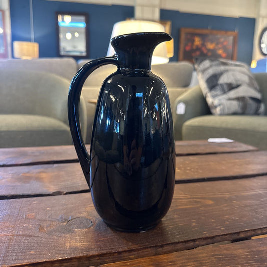 Sculptural Black Pitcher SMALLS