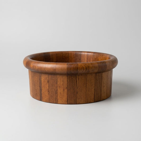 Solid Teak Turned Bowl SMALLS