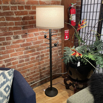 Iron Bird Floor Lamp