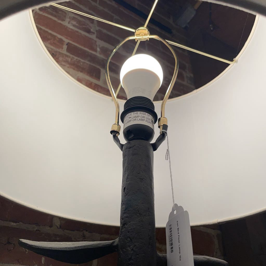 Iron Bird Floor Lamp