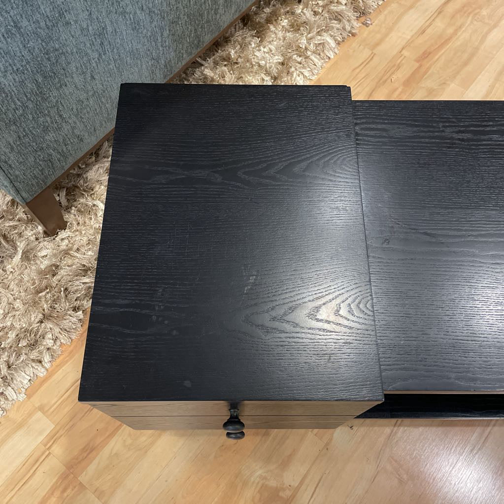 Black Console Cabinet C CABINETS