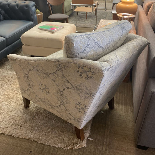 ETHAN ALLEN Paisley Medallion Motif Armchair U ACCENT CHAIRS
