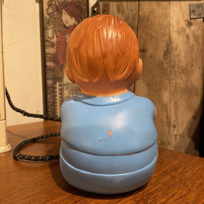 Creepy Blue Baby Vintage Toy