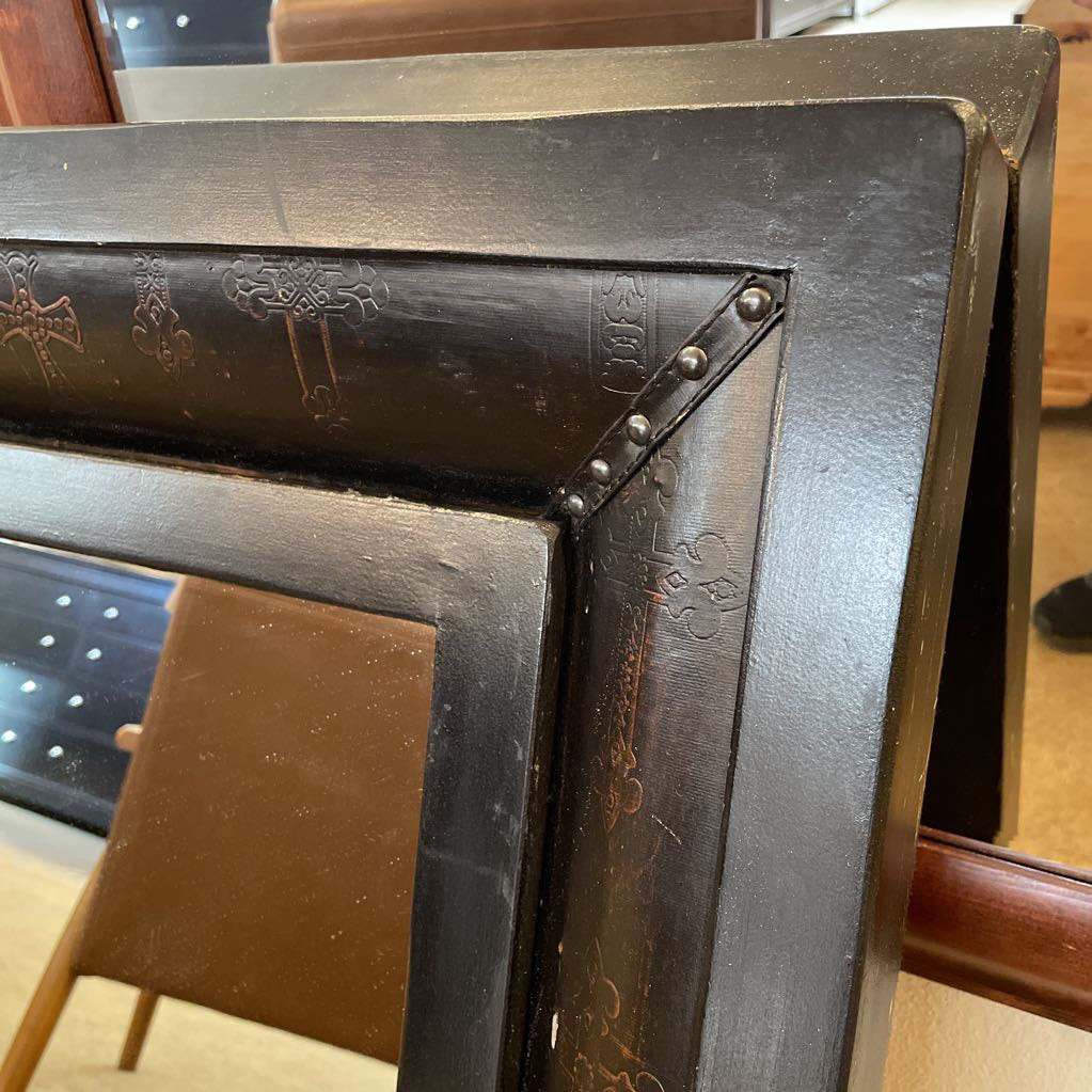Large Frame Cross Motif Mirror C MIRRORS