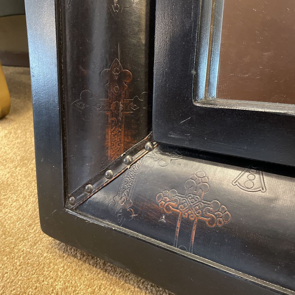 Large Frame Cross Motif Mirror C MIRRORS