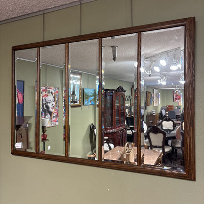 Craftsman Paneled Glass Mirror