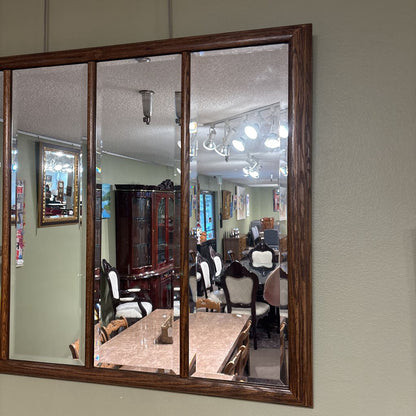 Craftsman Paneled Glass Mirror