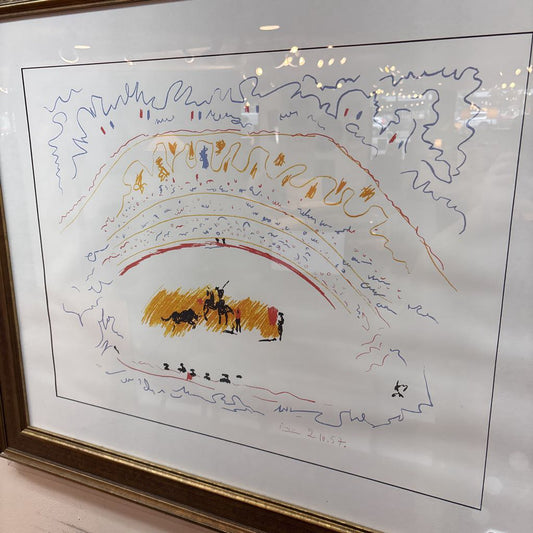La Carnida Framed Picasso Print ART