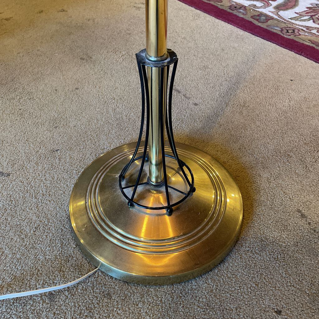 MC Style Bass Finish Floor Lamp