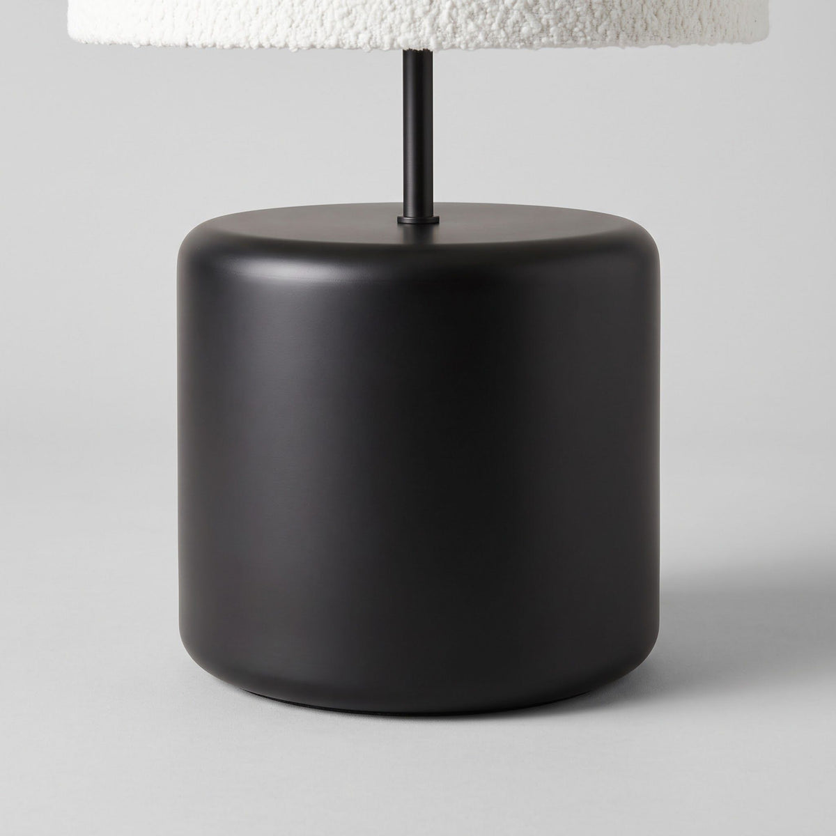 Black Round Base Table Lamp LAMPS