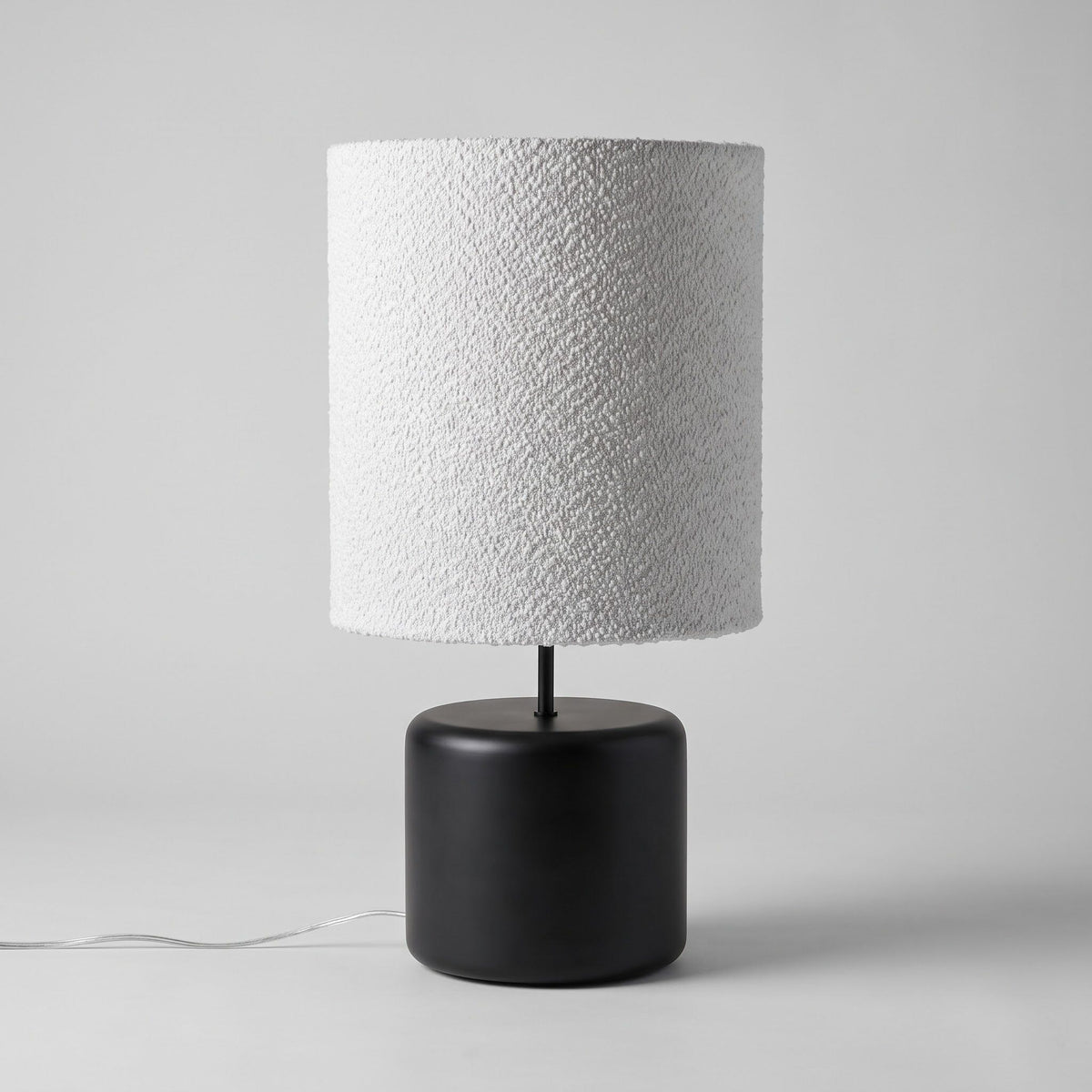 Black Round Base Table Lamp LAMPS