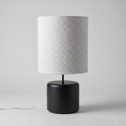 Black Round Base Table Lamp LAMPS