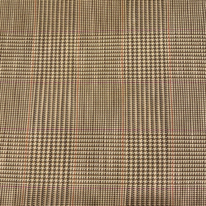 Baker Tan Patterned Rolled Arm Sofa U SOFAS