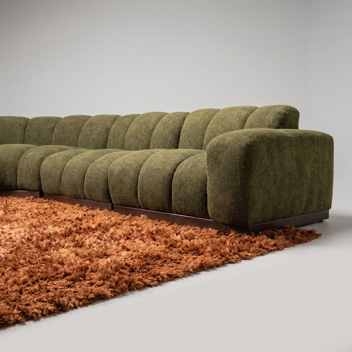 Laurel Olive LAF Chaise Sectional U SECTIONALS LAF