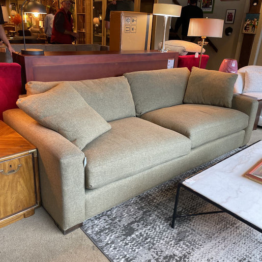 Olive Tweed Modern Sofa U SOFAS