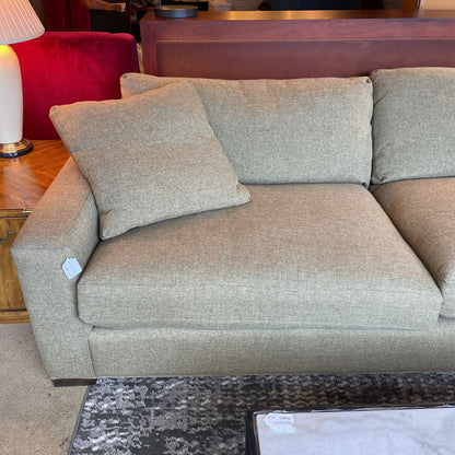 Olive Tweed Modern Sofa