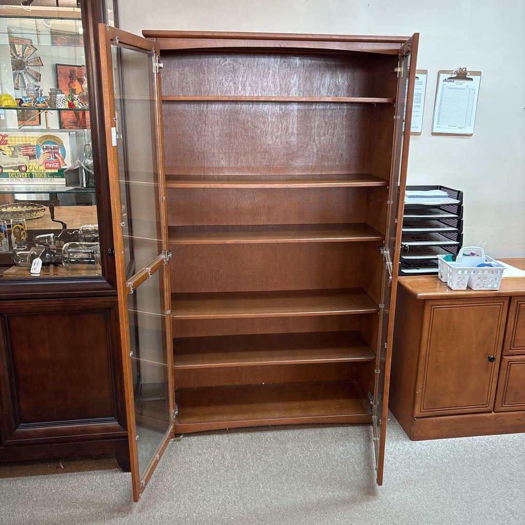Glass Door Tall Cabinet (AS IS) C CABINETS