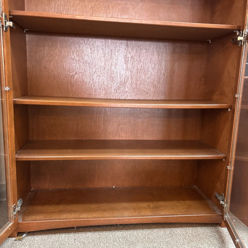 Glass Door Tall Cabinet (AS IS) C CABINETS