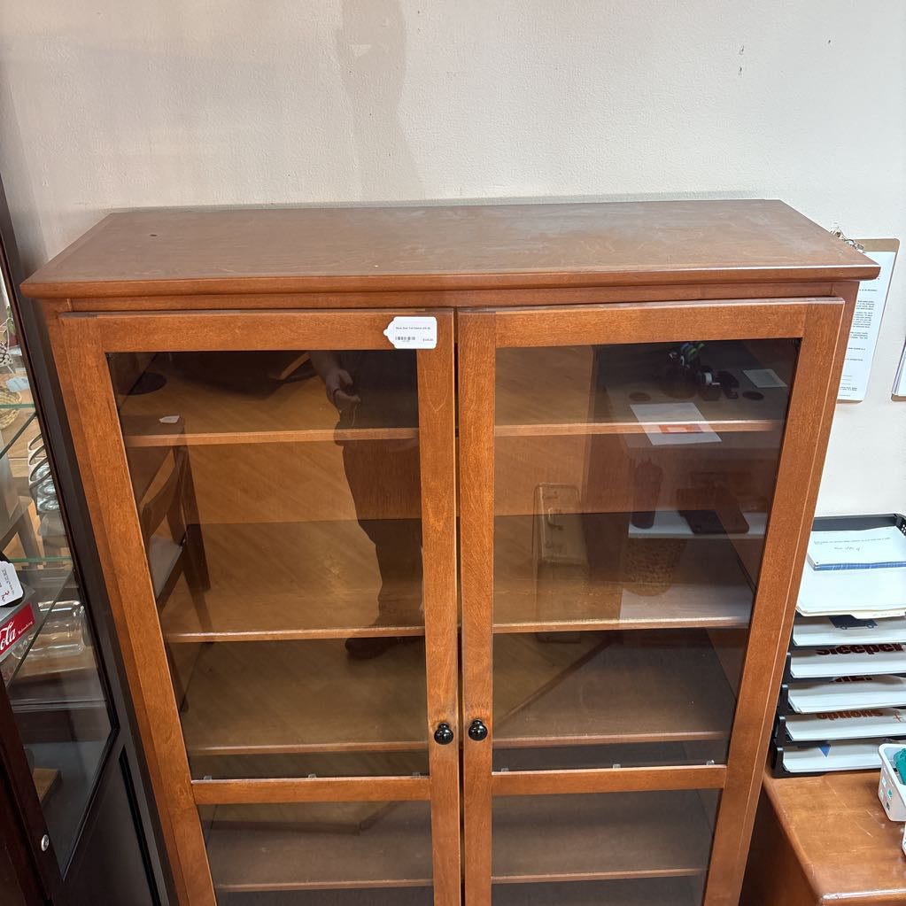 Glass Door Tall Cabinet (AS IS) C CABINETS