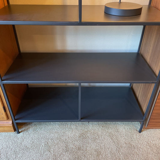 R&B Foshay Black Metal Open Shelving C BOOKSHELVES