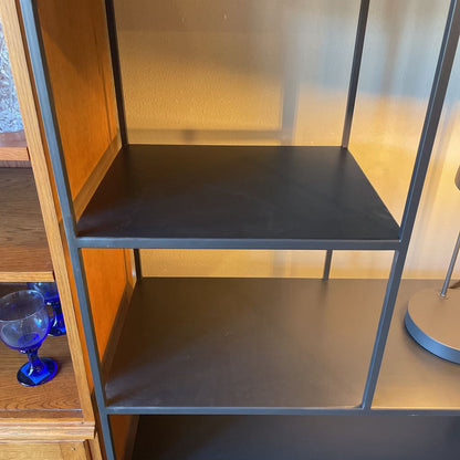 R&B Foshay Black Metal Open Shelving