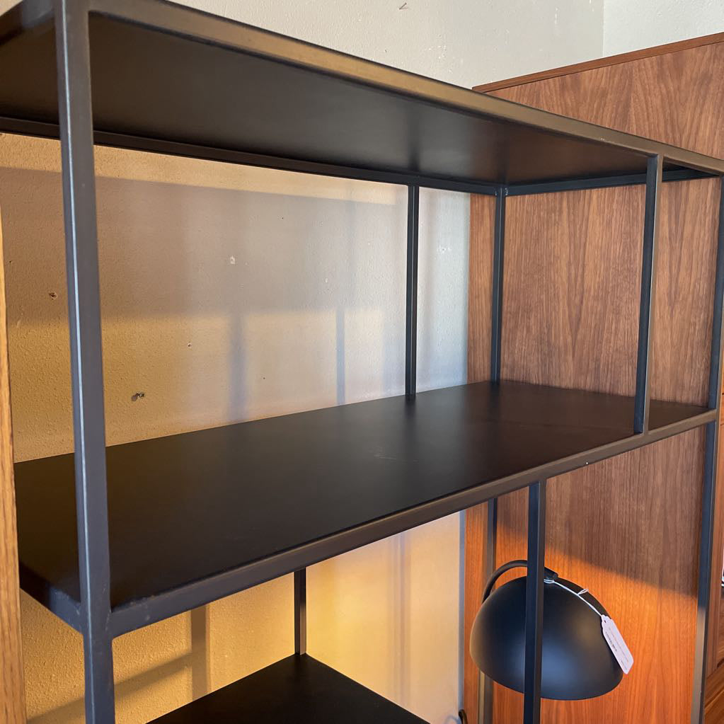 R&B Foshay Black Metal Open Shelving