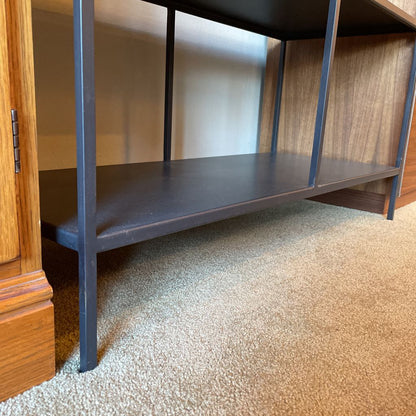 R&B Foshay Black Metal Open Shelving