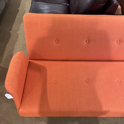 Orange Tufted MC Style Click Clack