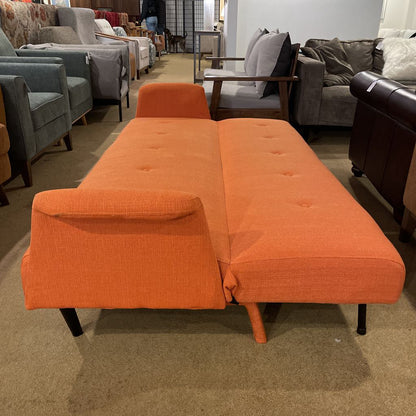 Orange Tufted MC Style Click Clack