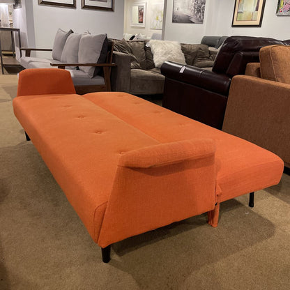 Orange Tufted MC Style Click Clack
