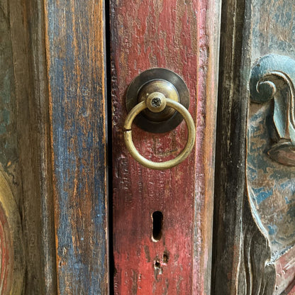 David Smith Indonesian Carved Armoire