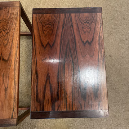 Rosewood MC Nesting Tables Set of 2