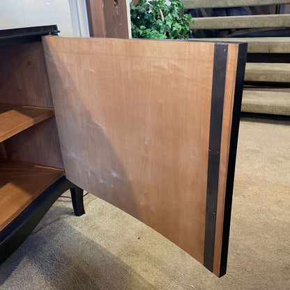 1920's French Provincial Black Lacquer Buffet