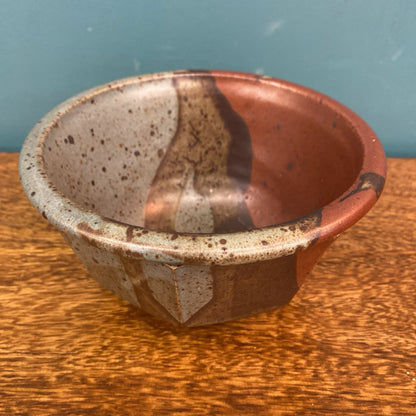 Stamped Geometric Stoneware Bowl SMALLS