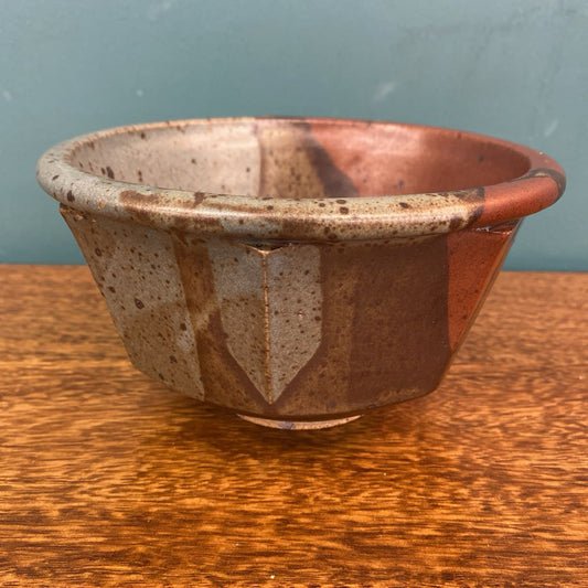 Stamped Geometric Stoneware Bowl SMALLS