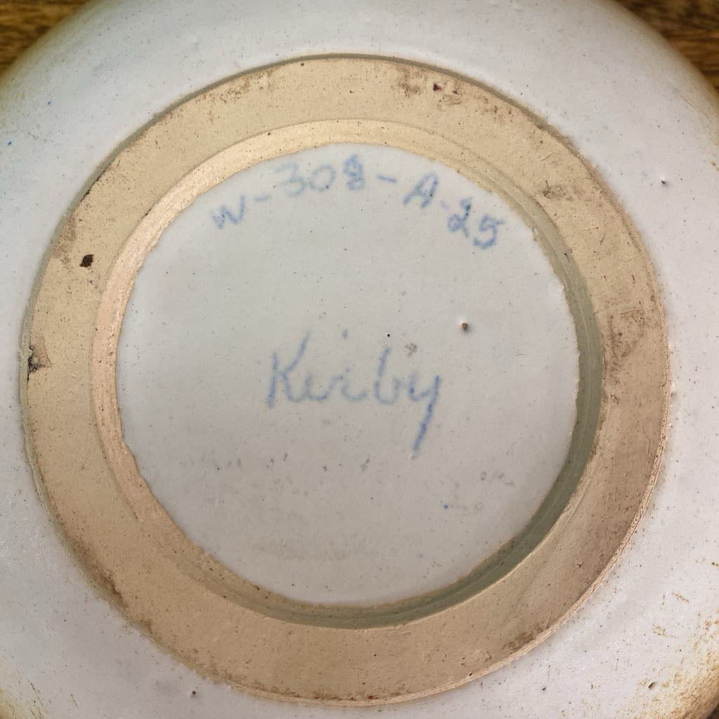 Signed Ceramic Medallion Bowl SMALLS