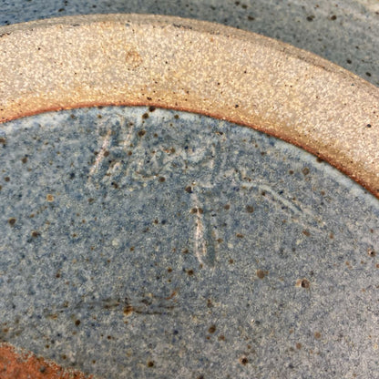 Blue Glaze Stoneware Plate SMALLS