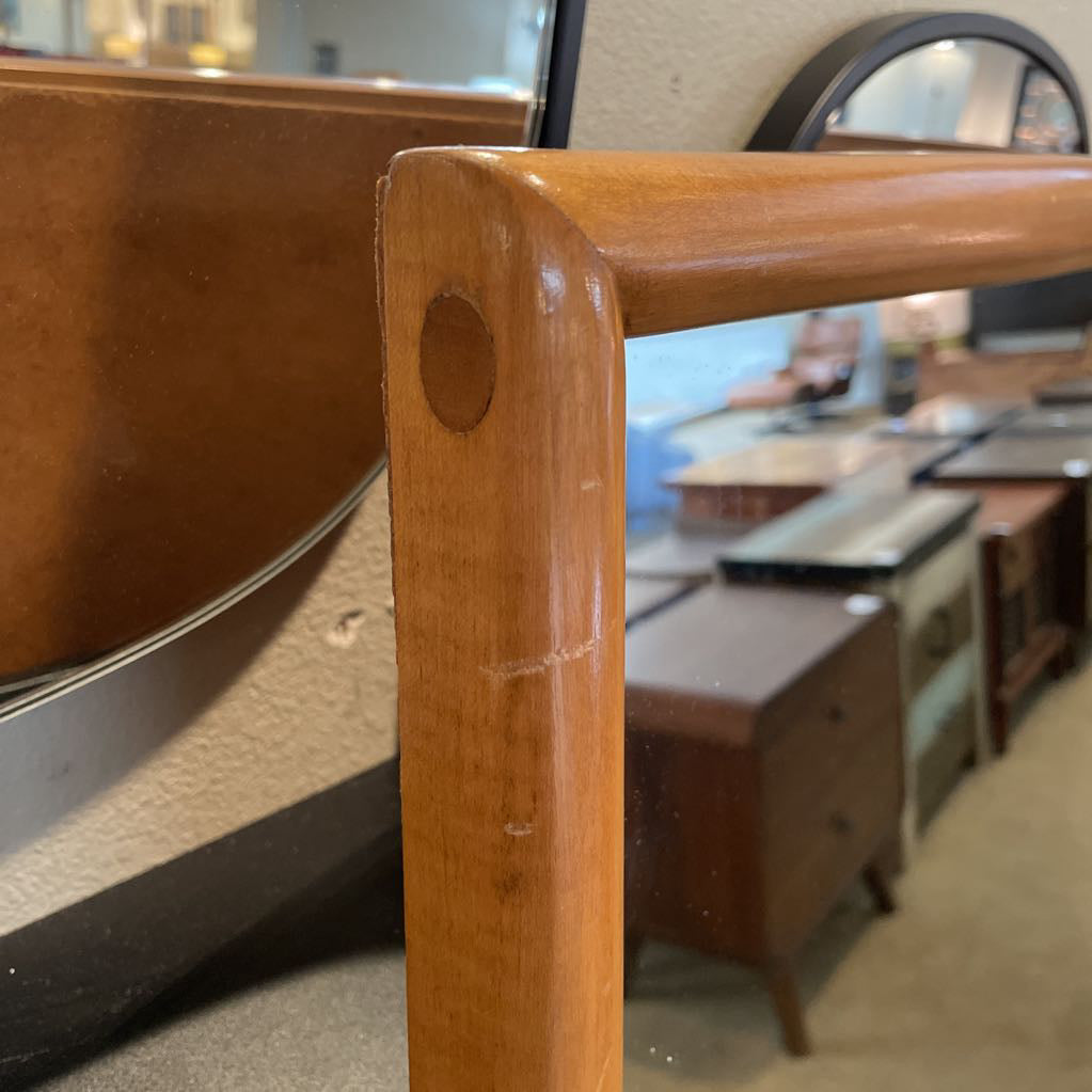 Haywood Wakefield Rectangular Floor Mirror C MIRRORS