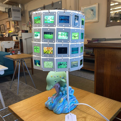 Slides Shade Dolphin Table Lamp LAMPS
